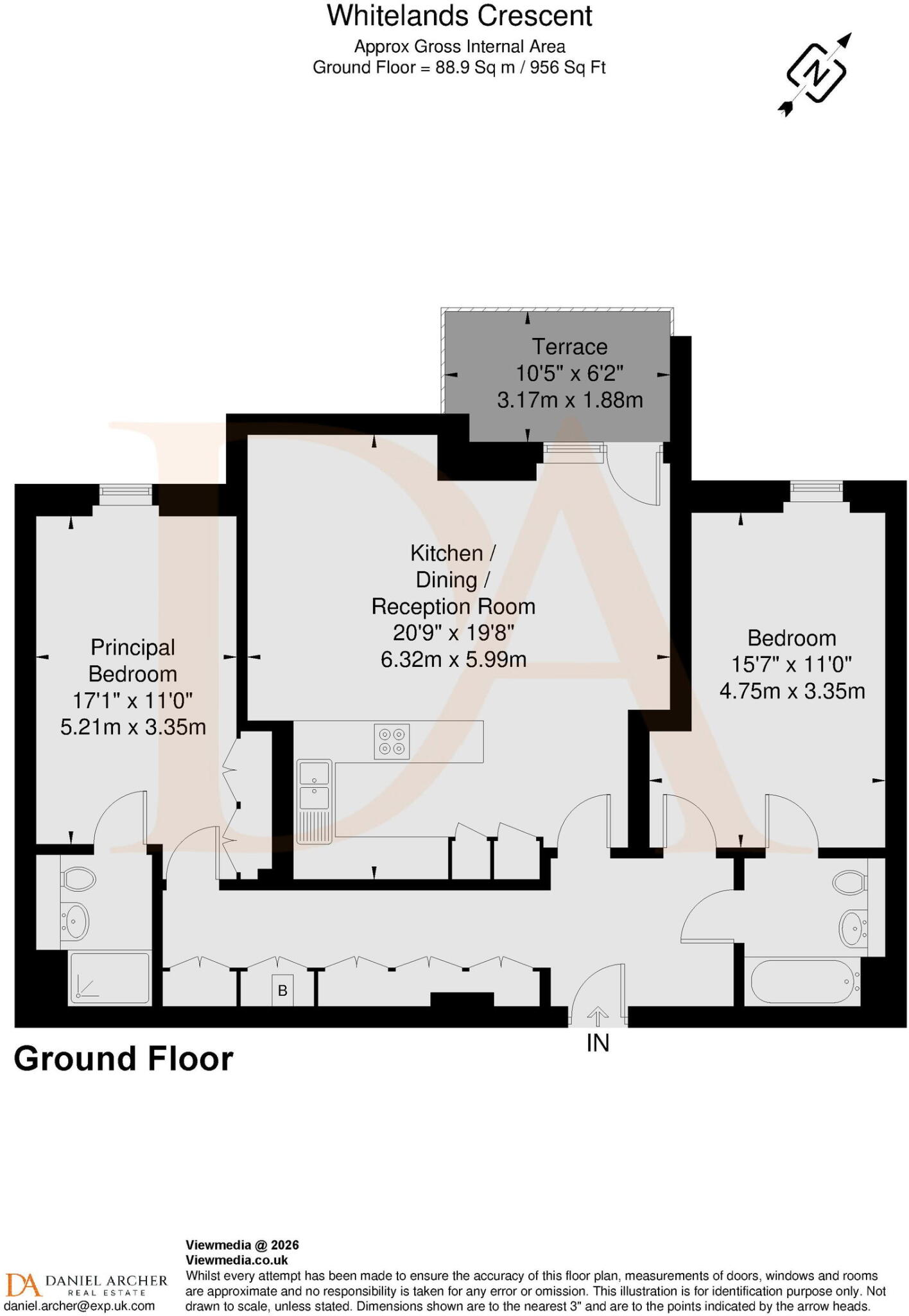 Whitelands Crescent, SW18 floorplan