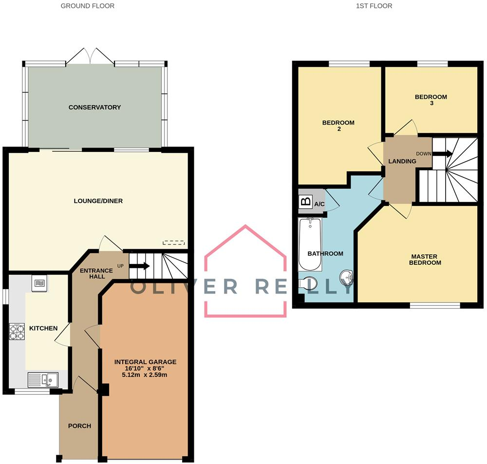 Clarks Lane, Newark floorplan