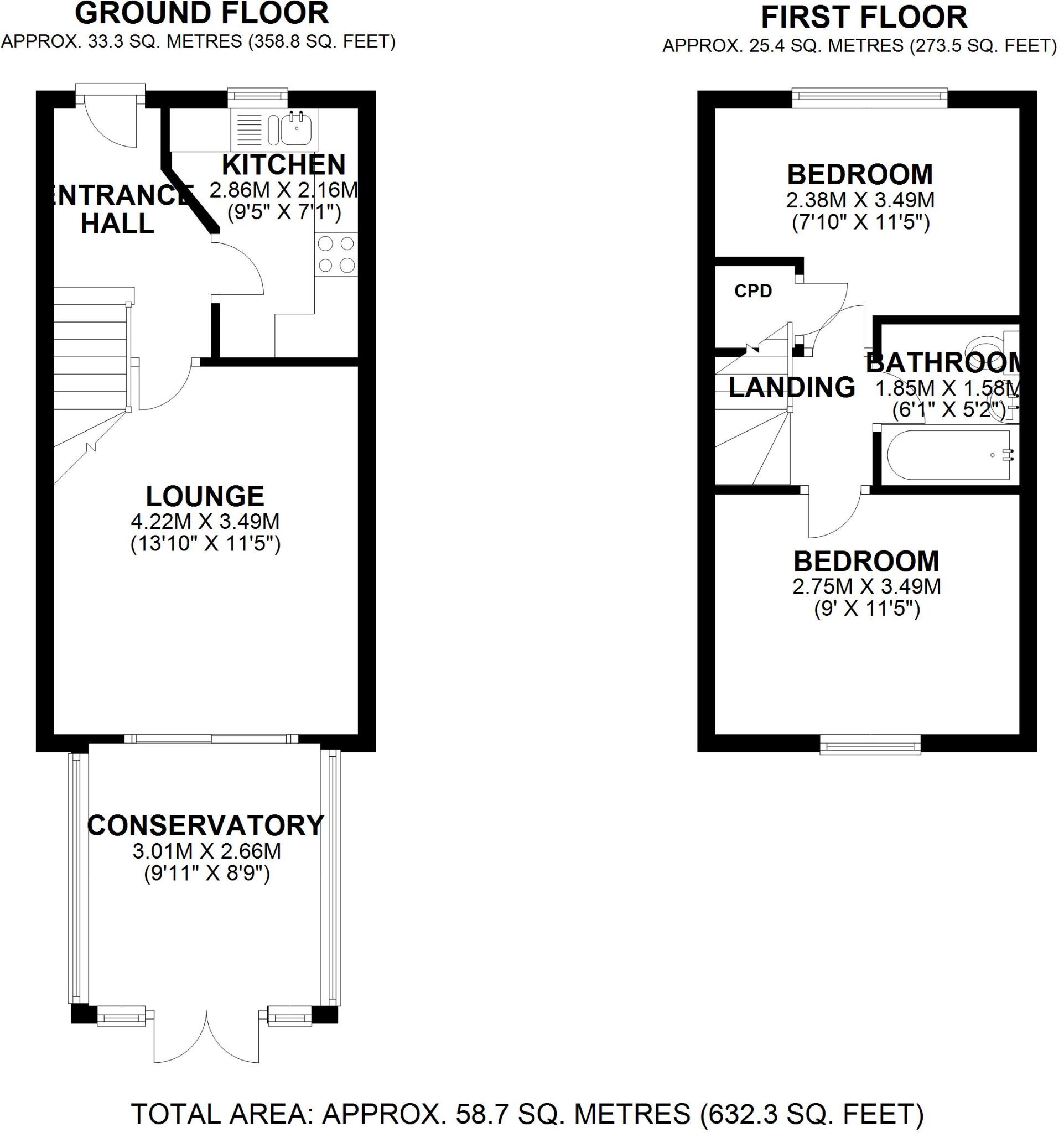 Brookhill Road, London floorplan