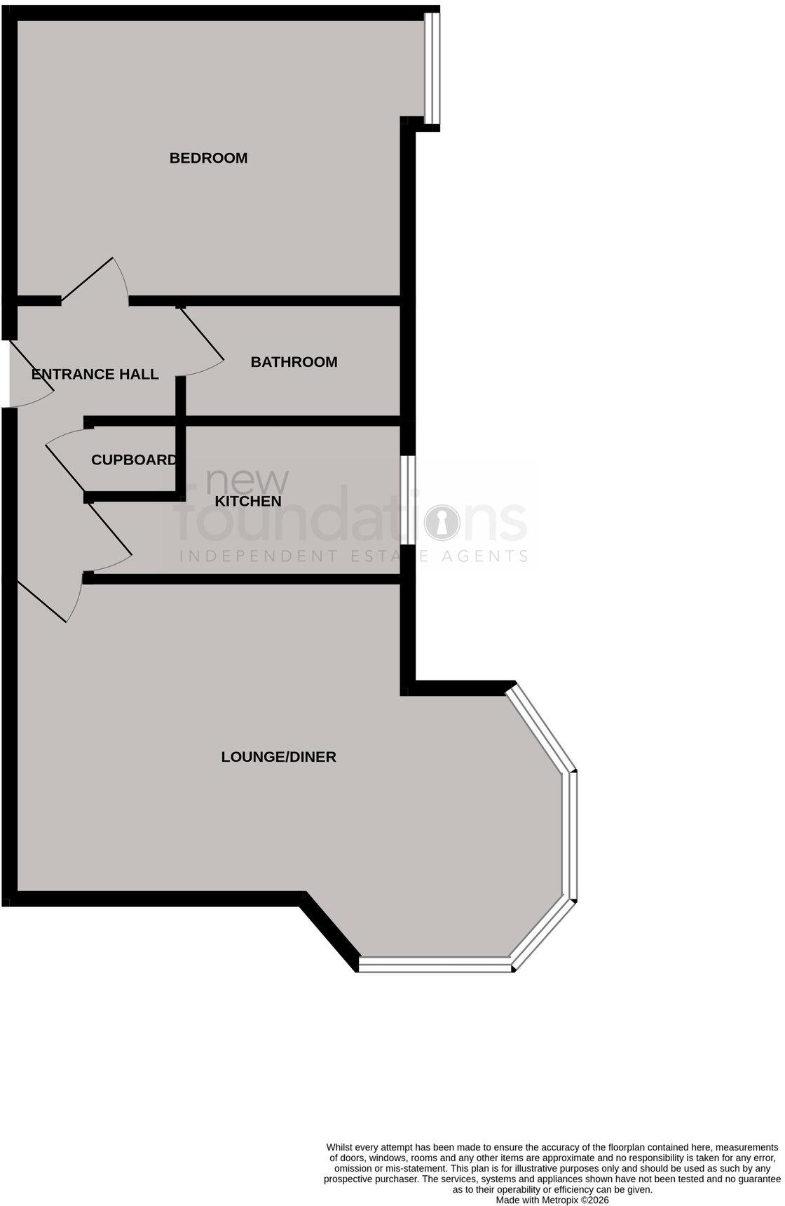 De la Warr Parade, Bexhill-on-Sea, TN40 floorplan