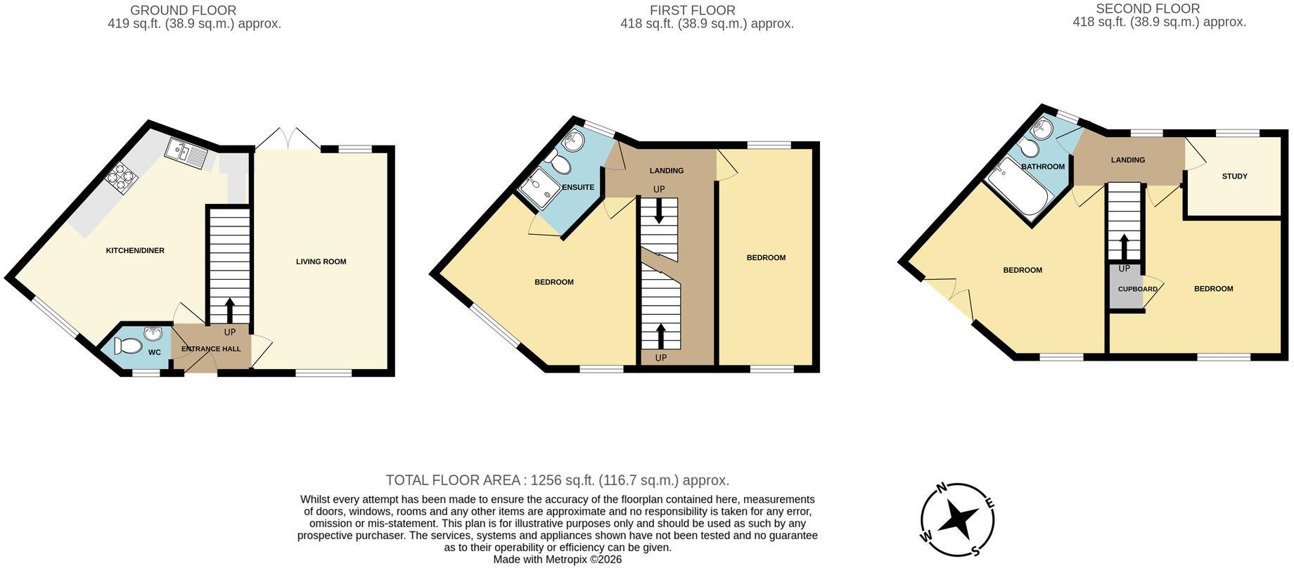 Galloway Drive, Bridgwater, TA6 floorplan