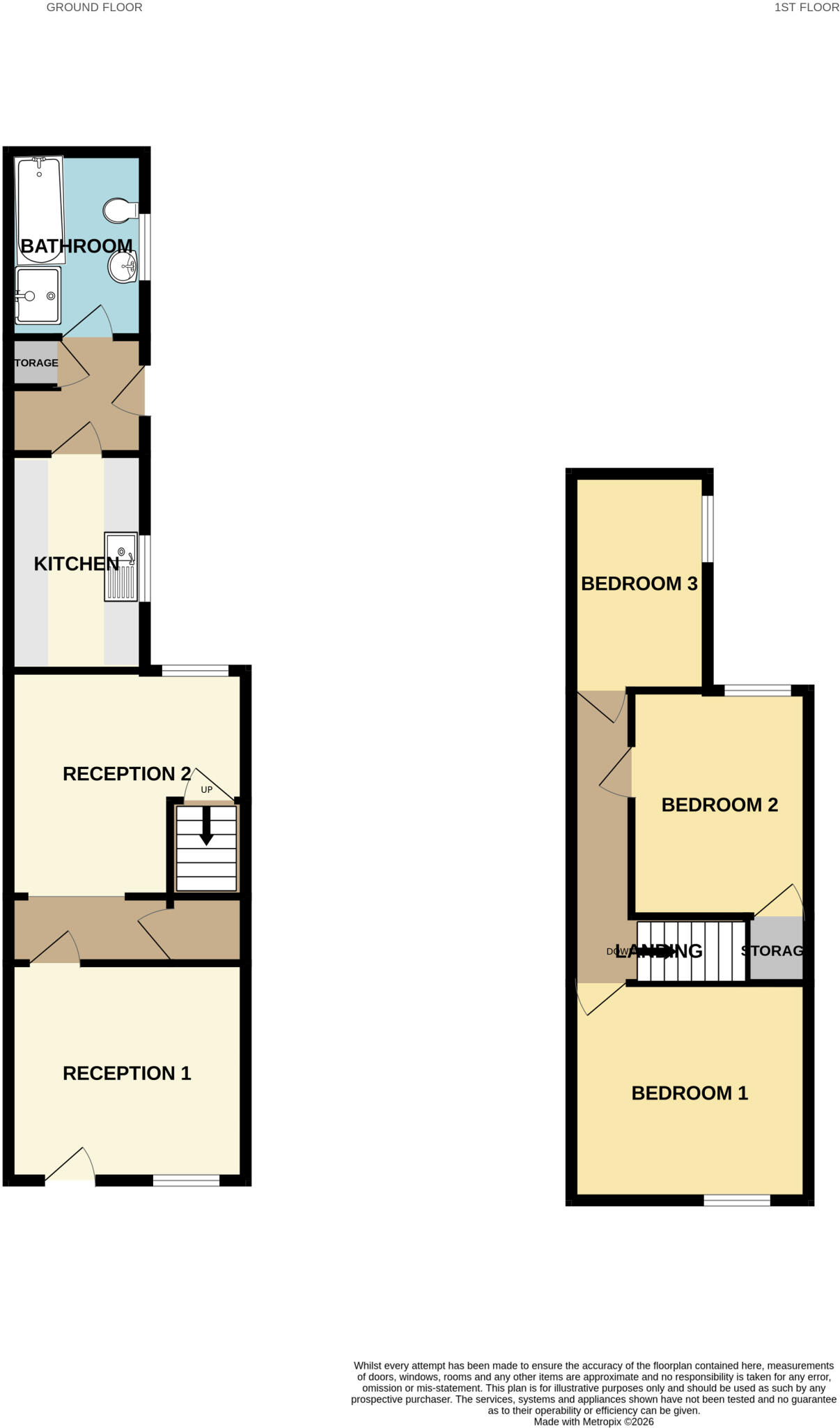 Long Lane, Walsall, WS6 floorplan