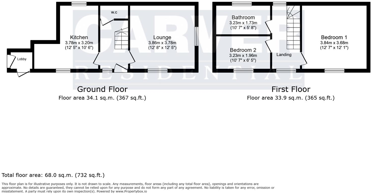 Carmel Road South, Darlington floorplan