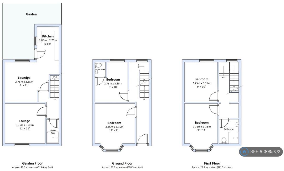 Upper Lewes Road, Brighton, BN2 floorplan