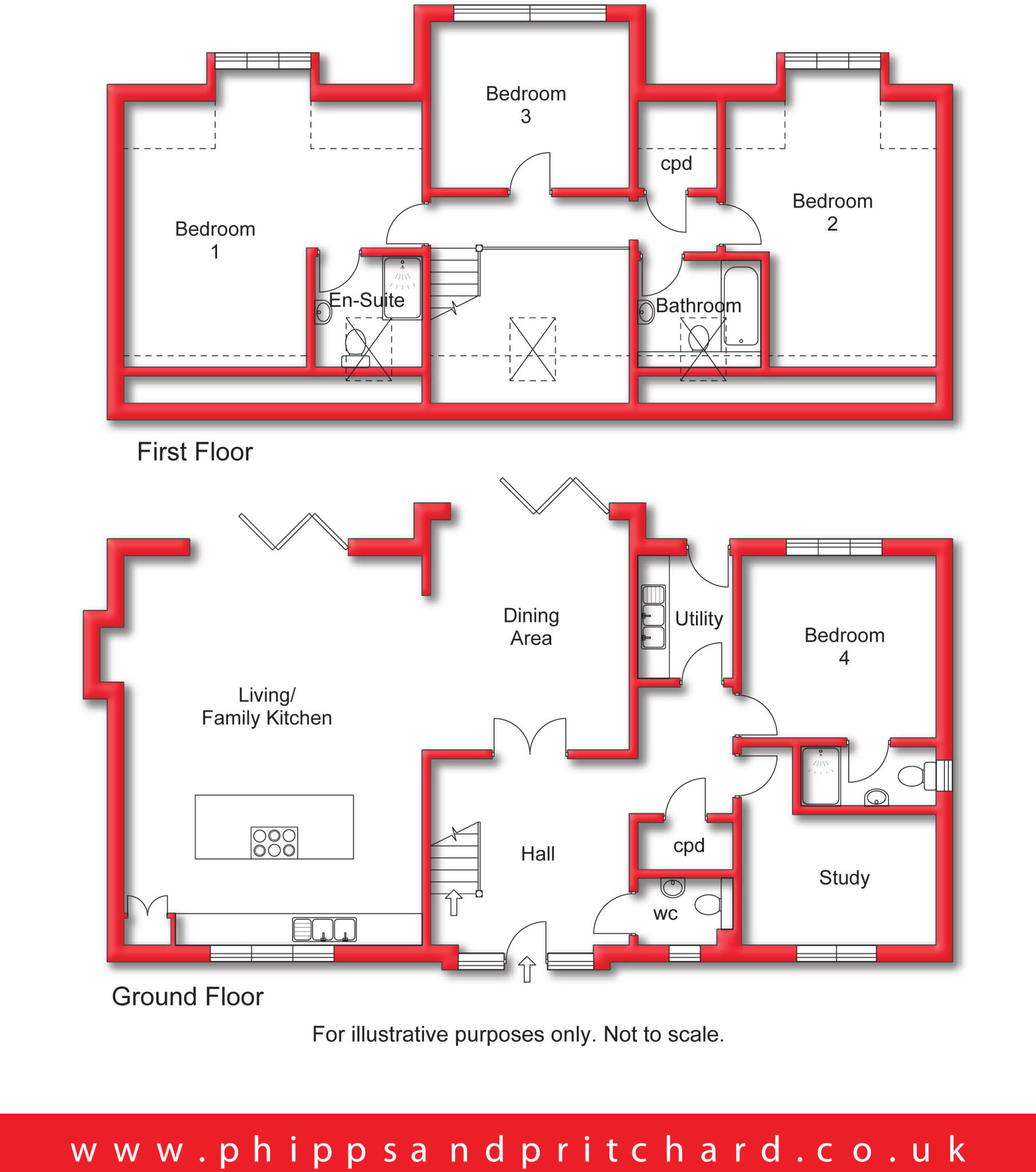 Bridgnorth Road, Kidderminster, Worcestershire floorplan