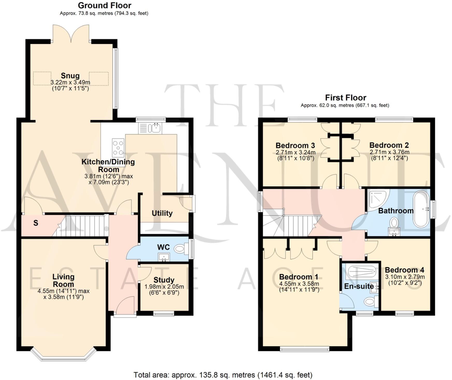 Longlands, Repton, Derbyshire, DE65 6GB floorplan