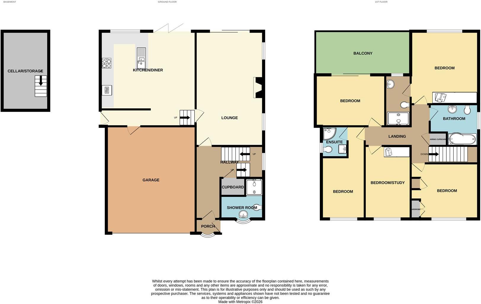 Springbank, Bollington, SK10 5LQ floorplan