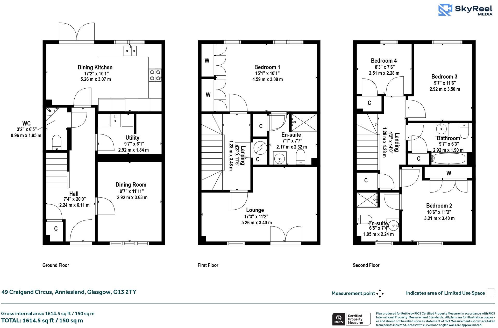 Craigend Circus, Anniesland, Glasgow floorplan