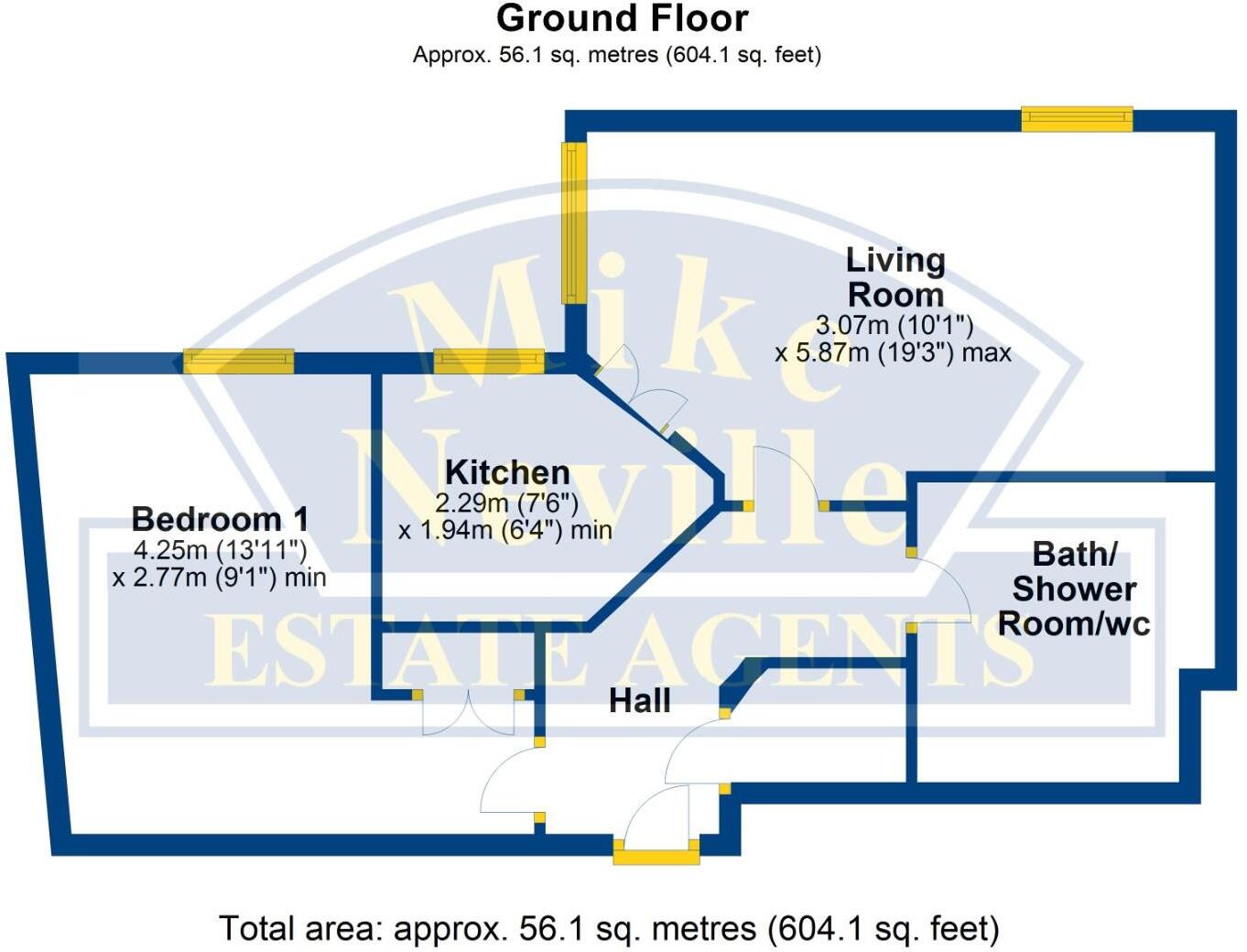 Townsend Court, High Street South, Rushden, Northamptonshire NN10 floorplan
