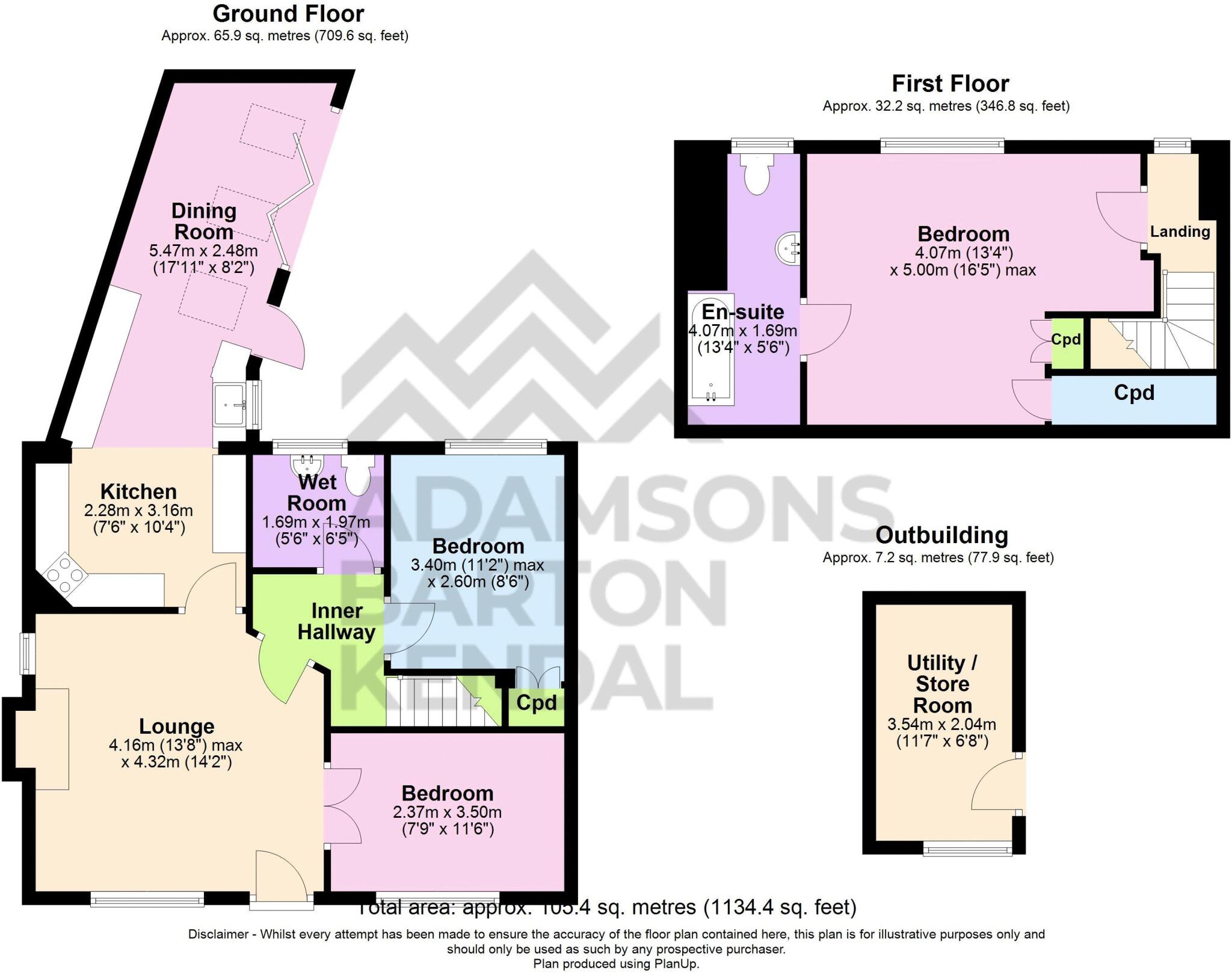 Bowland Grove, Milnrow, OL16 floorplan