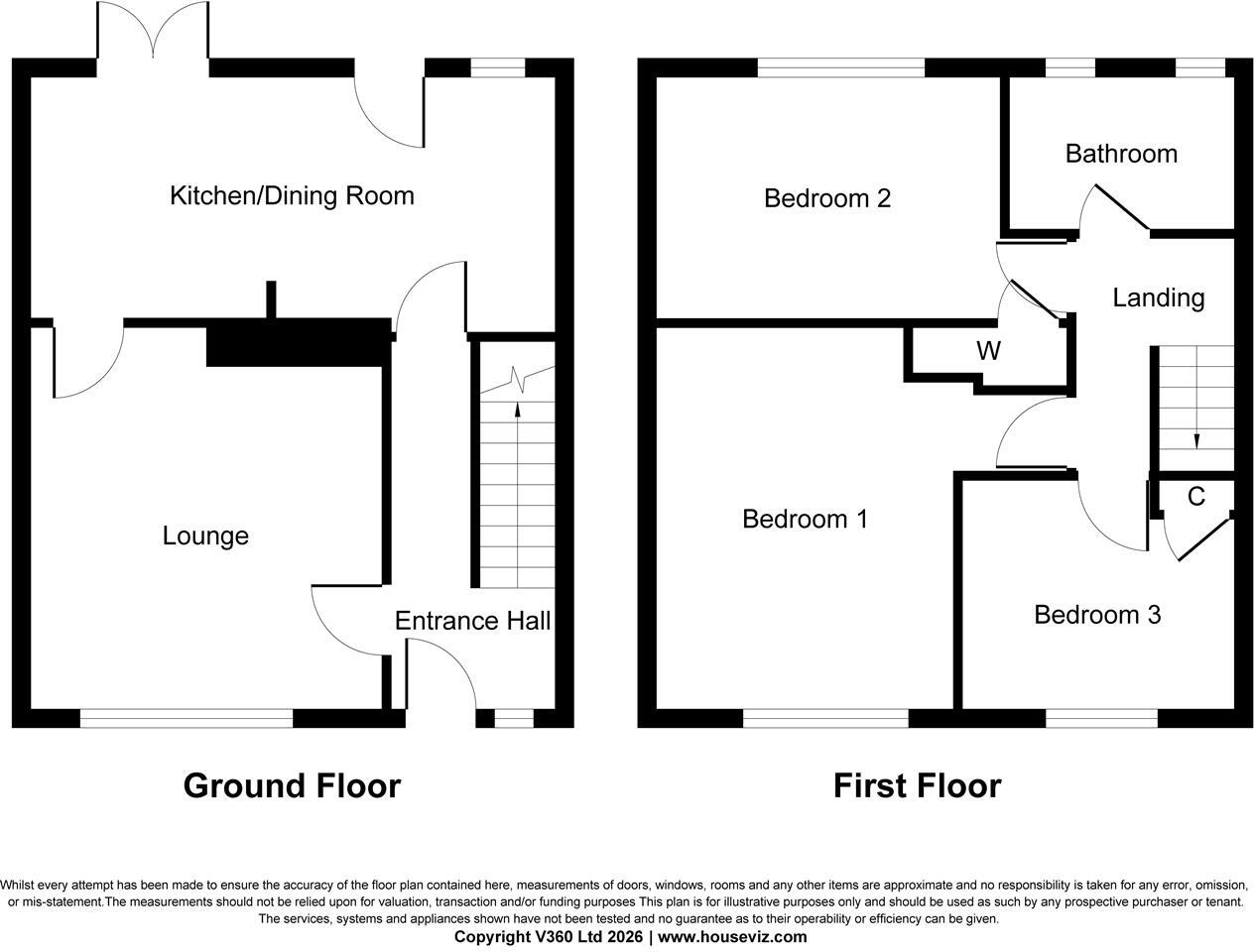 Flounders Road, Yarm, TS15 9DY floorplan