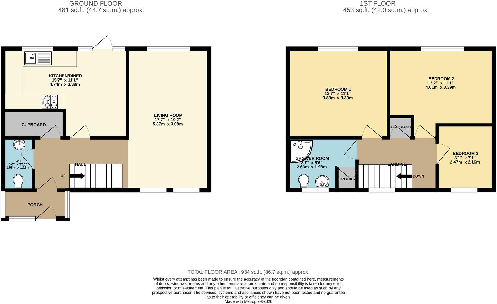 Pendlebury Drive, Leicester, LE2 floorplan