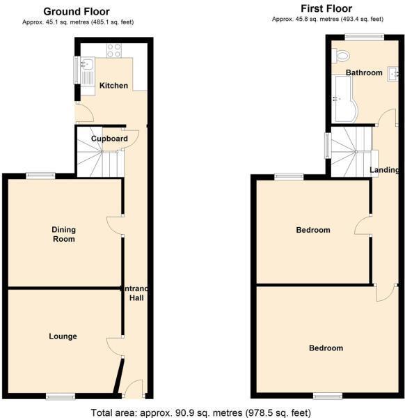 Station Road, Strood floorplan