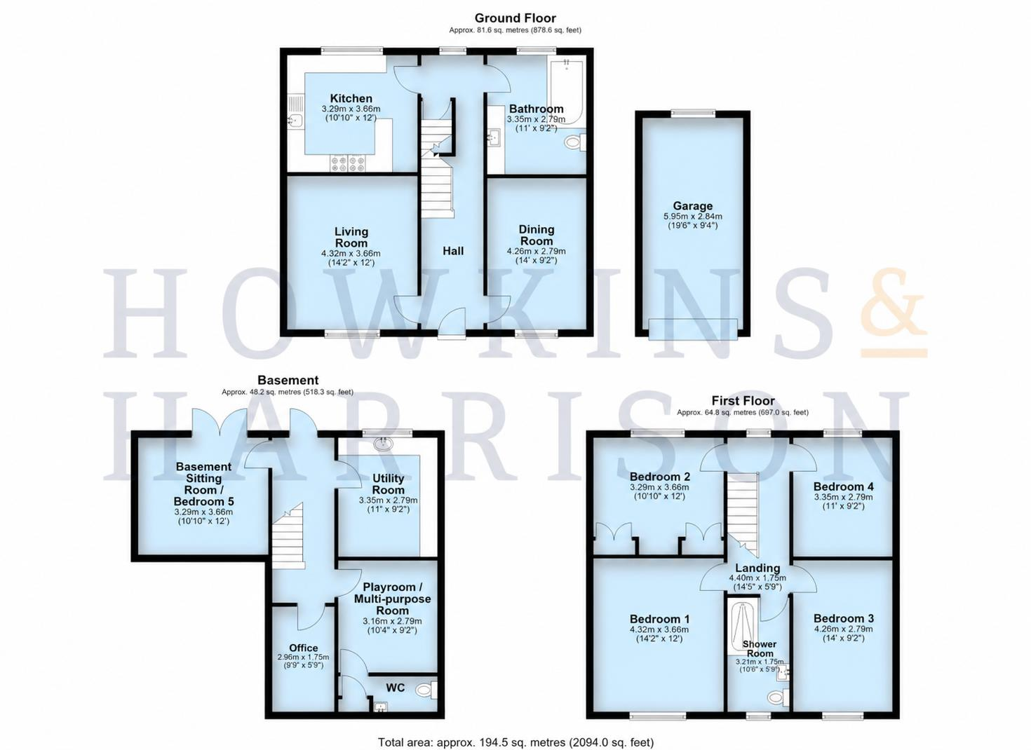Stafford Street, Atherstone, CV9 floorplan