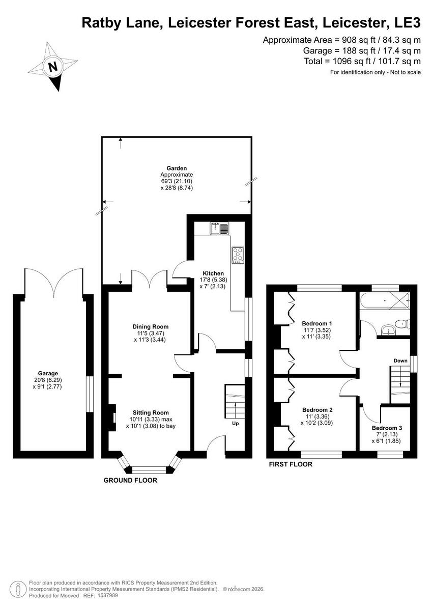 Ratby Lane, Leicester, LE3 3 floorplan