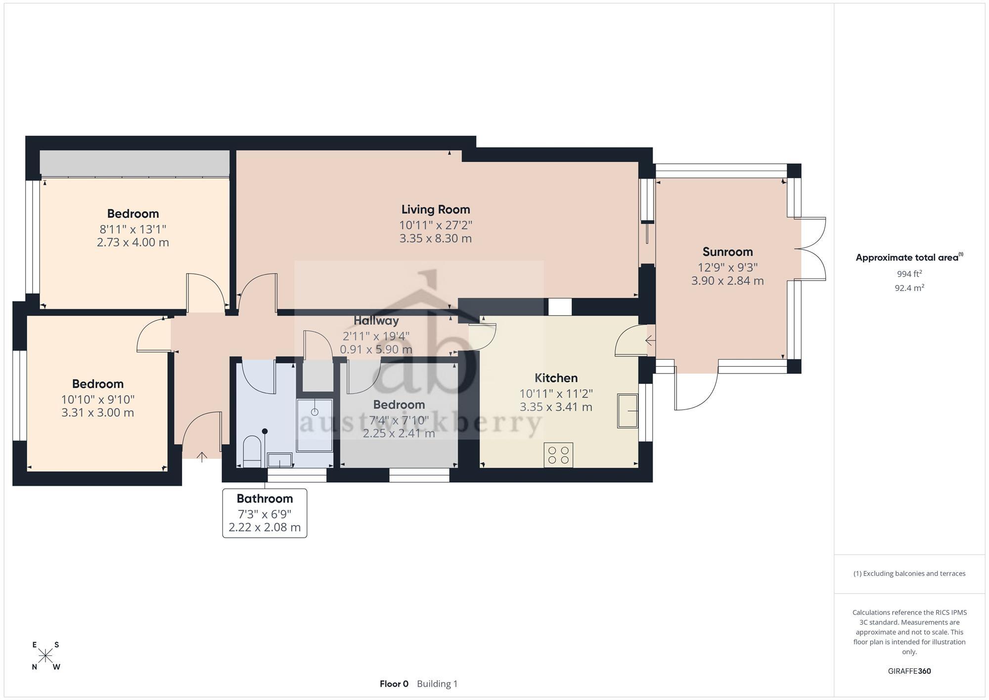 Heathercroft Road, Ipswich floorplan