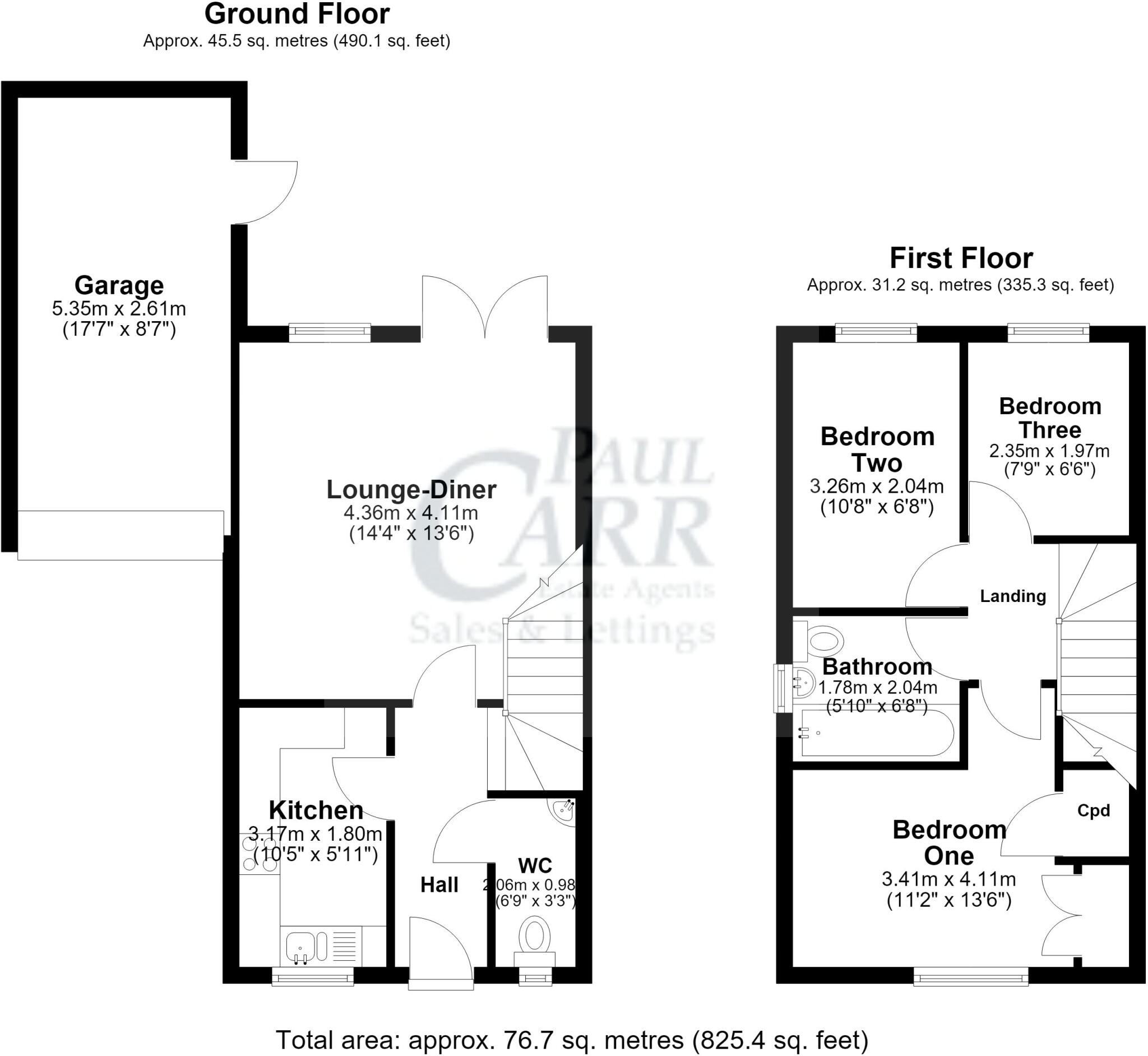 Capercaillie Drive, Heath Hayes floorplan