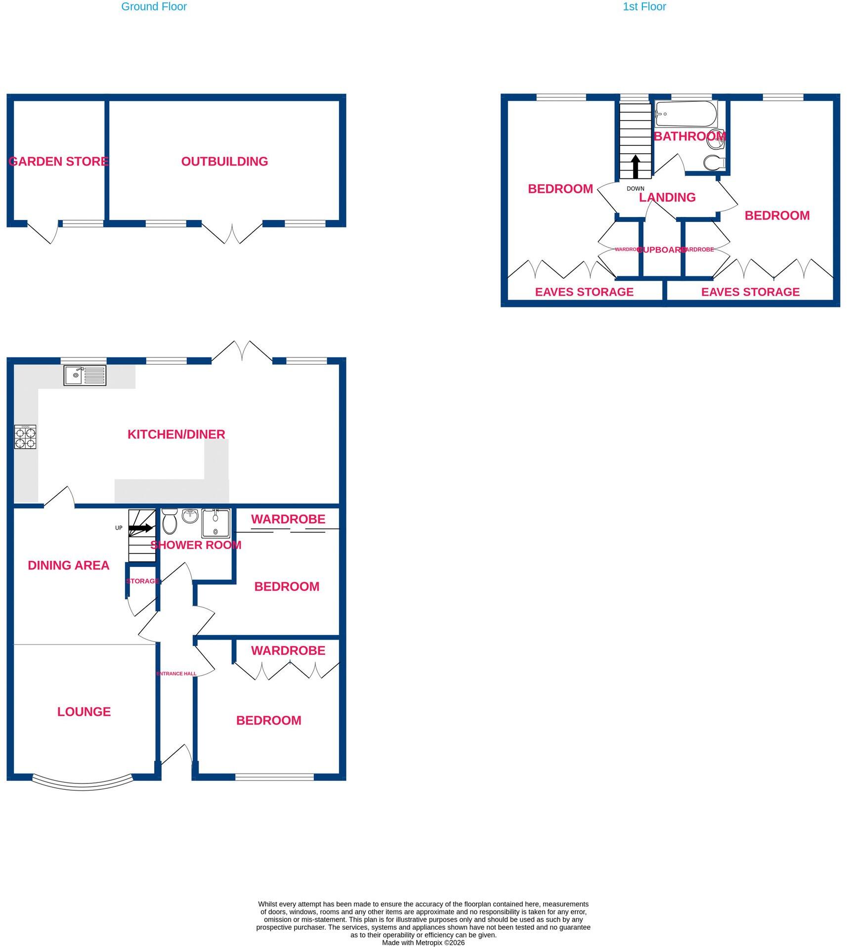 Deirdre Avenue, Wickford, SS12 floorplan