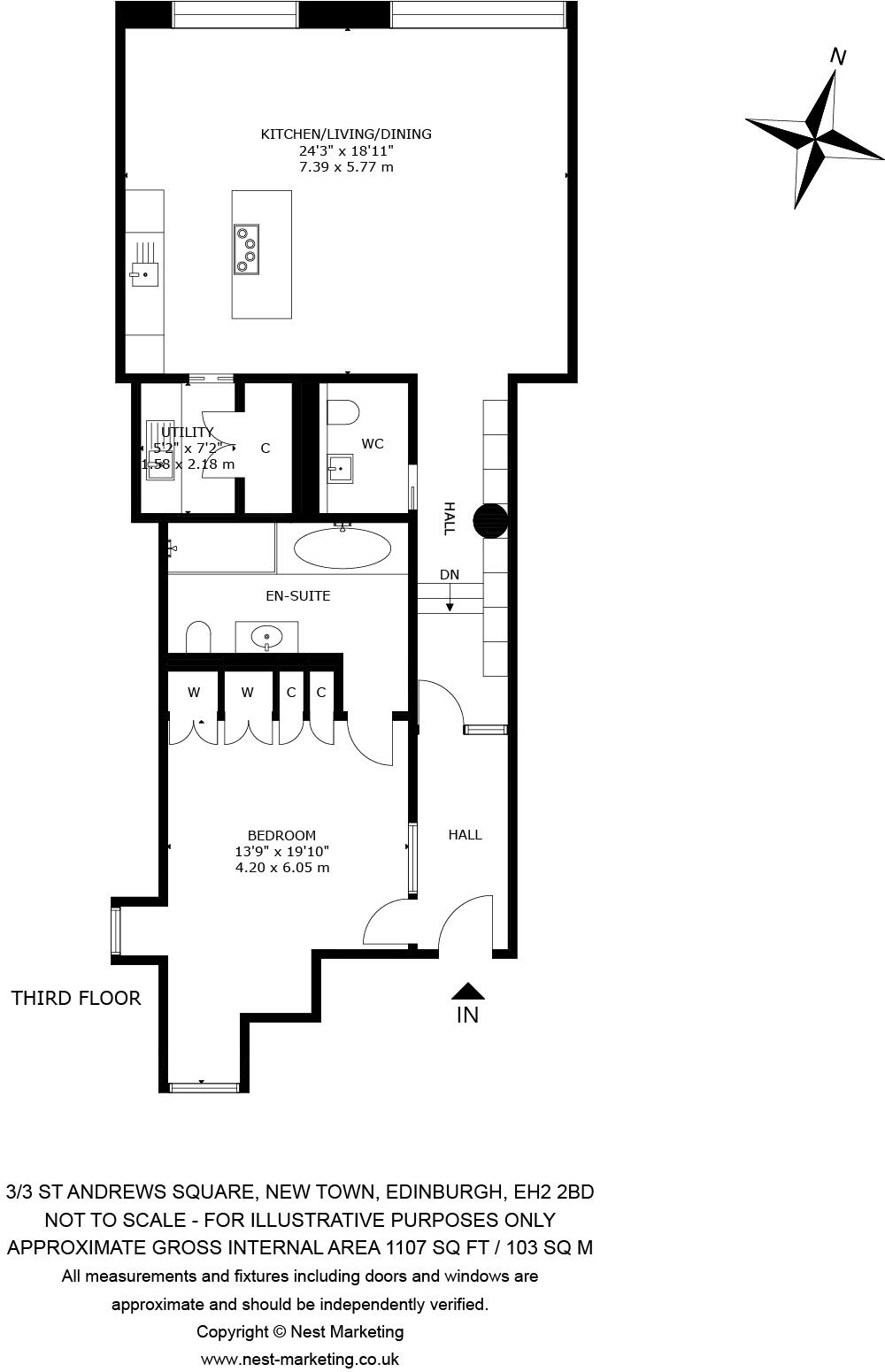 St Andrew Square, New Town, Edinburgh floorplan