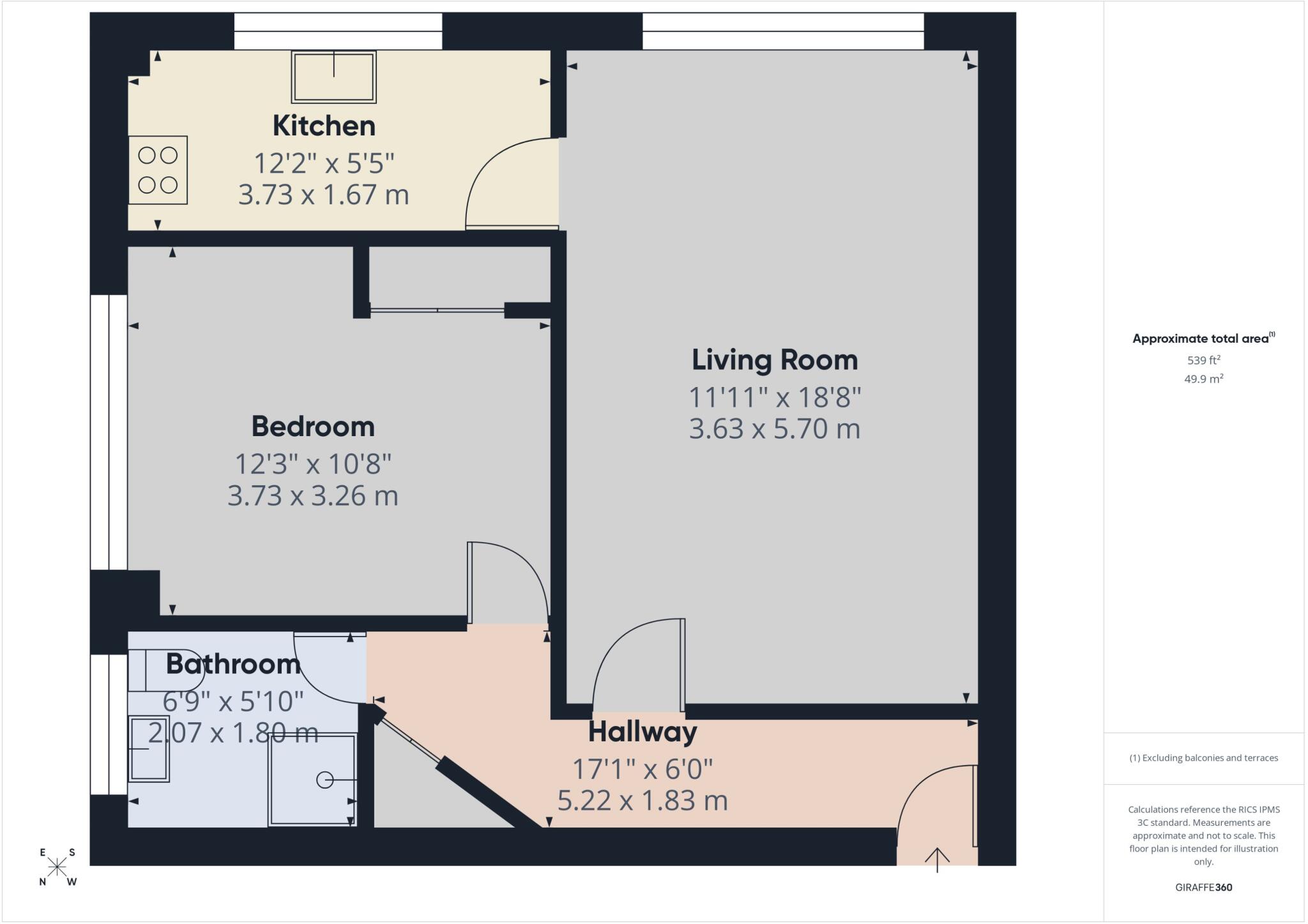 Stafford Close, Bulkington, CV12 floorplan