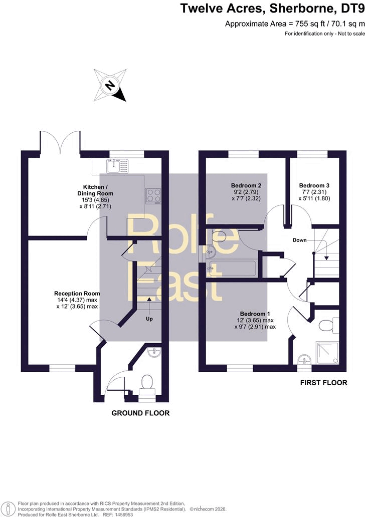 48, Twelve Acres, Sherborne floorplan