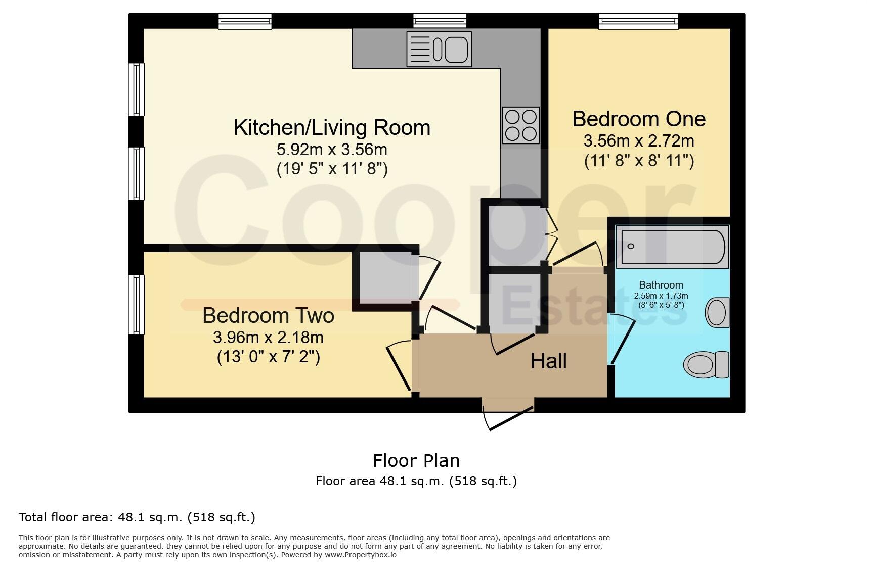 Old School Court, Kibworth Beauchamp floorplan