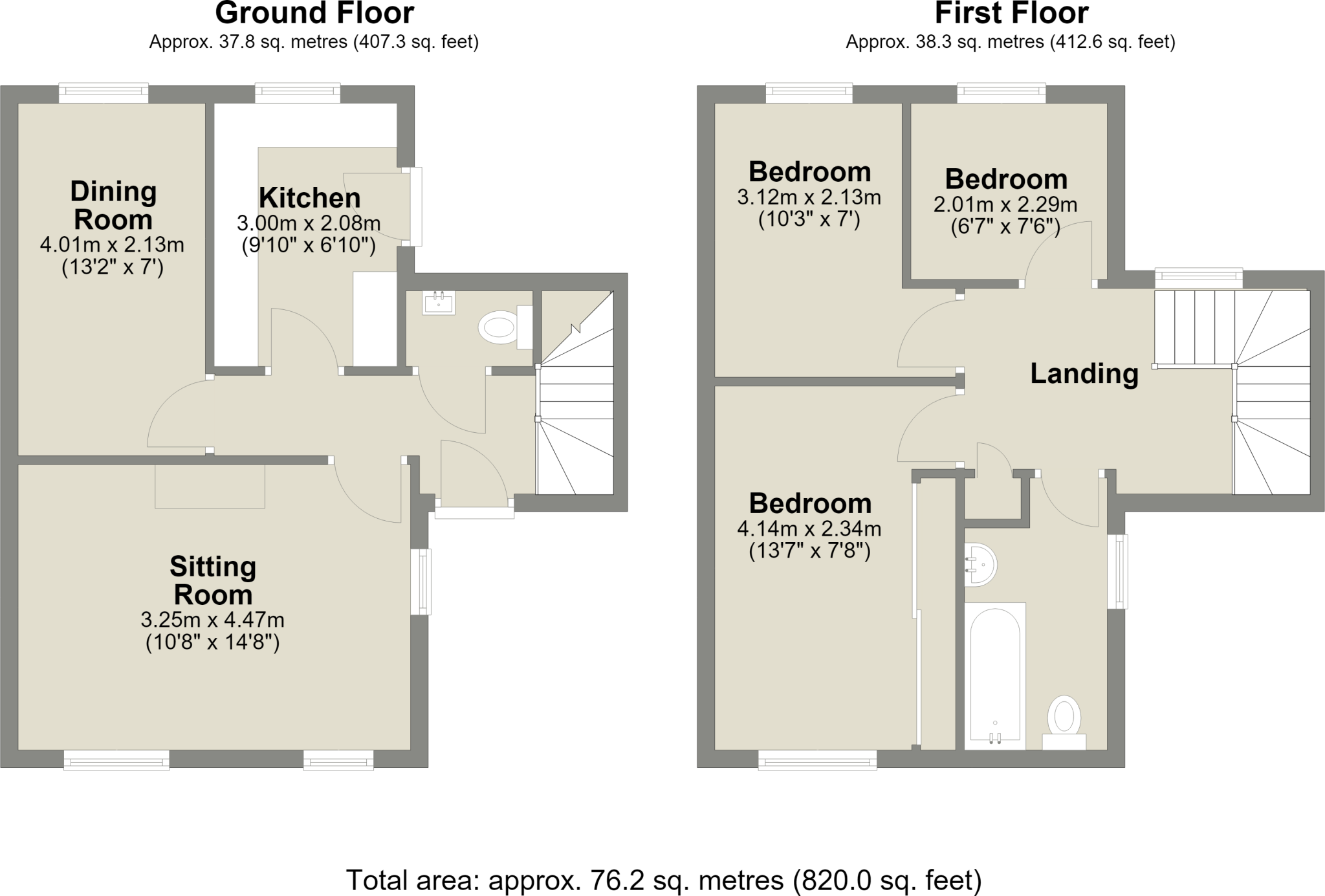 Bury St. Edmunds, Suffolk floorplan