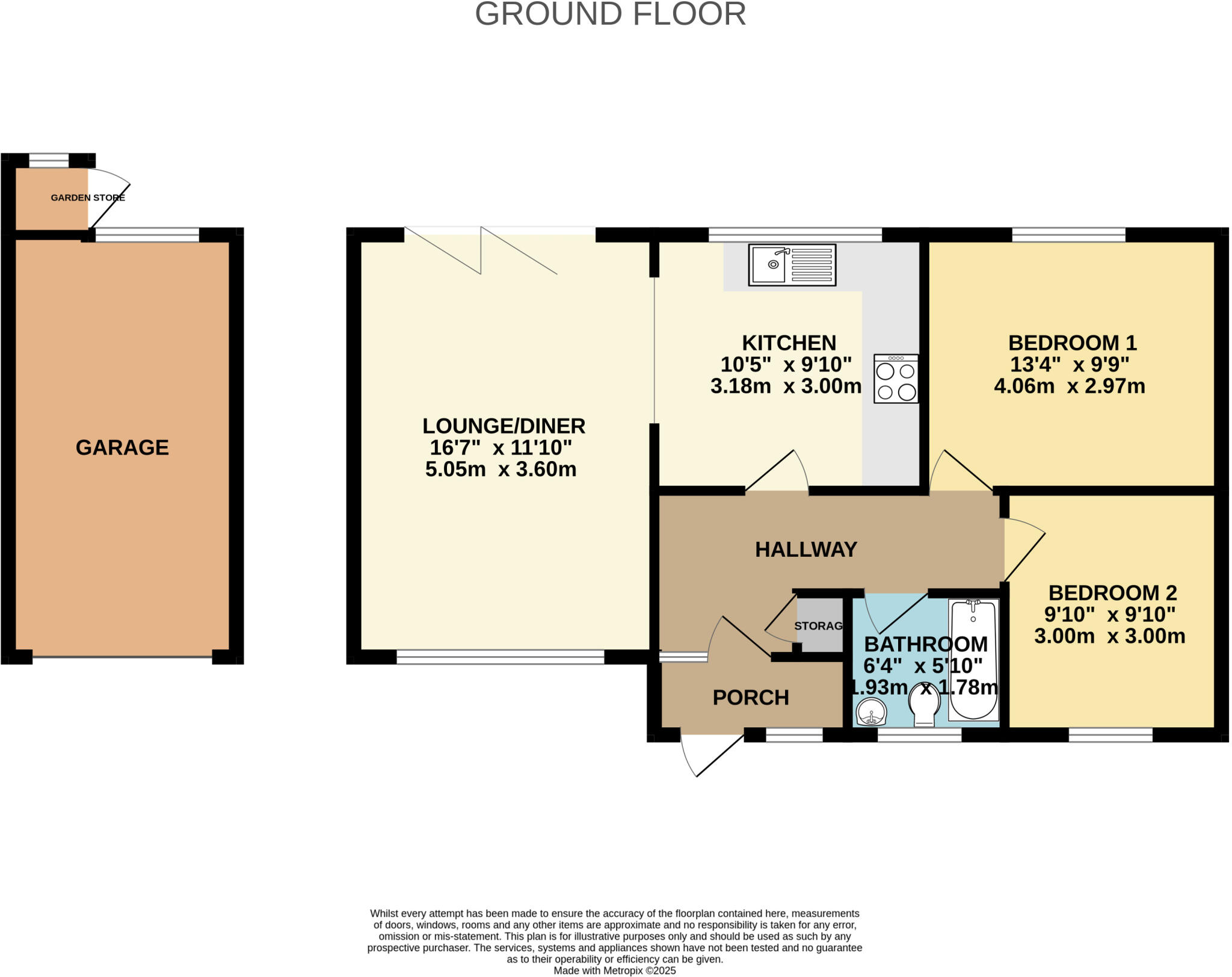 26, Fairfield, Ilfracombe, Devon, EX34 floorplan