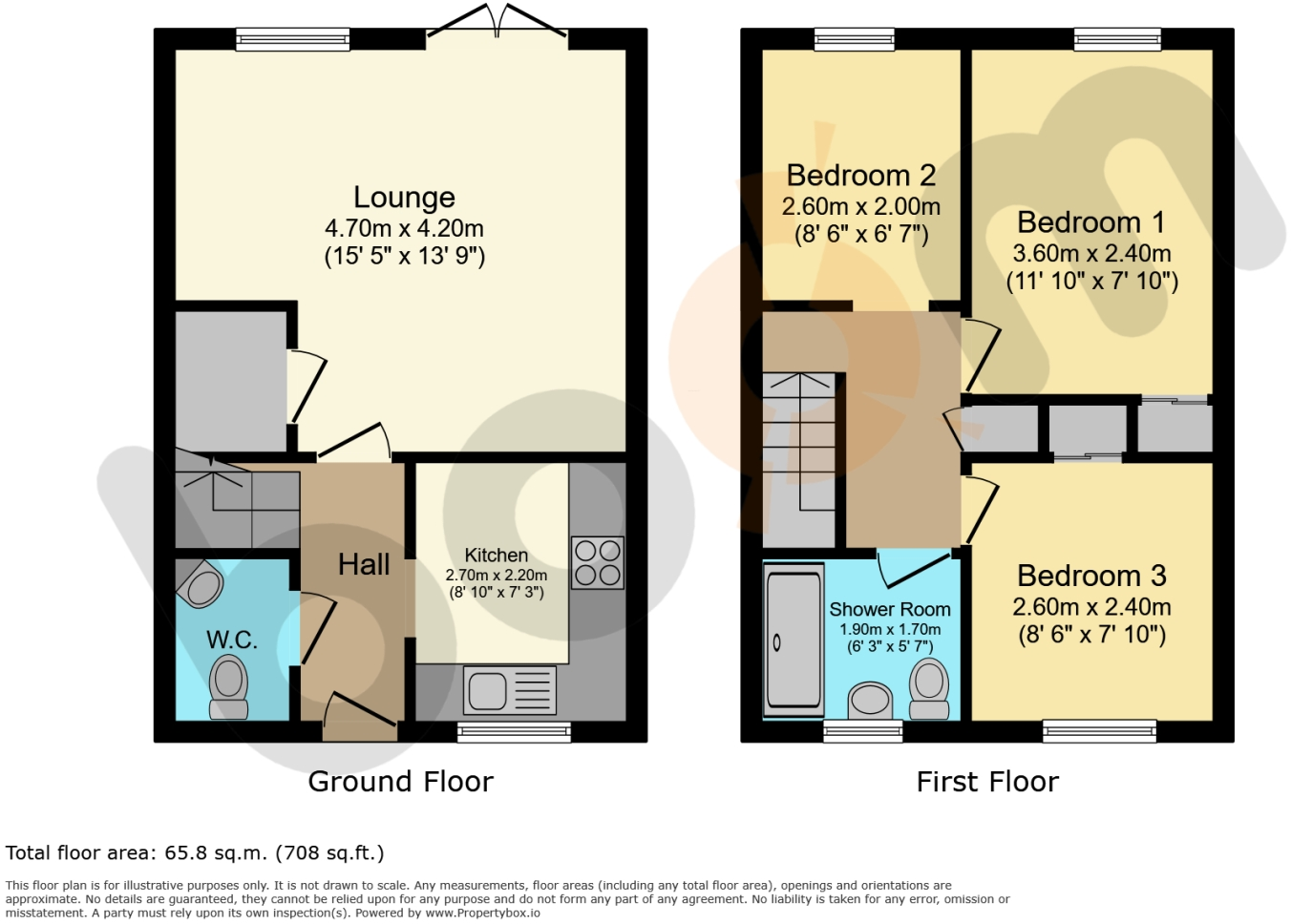 Kirkfield Gardens, Renfrew floorplan