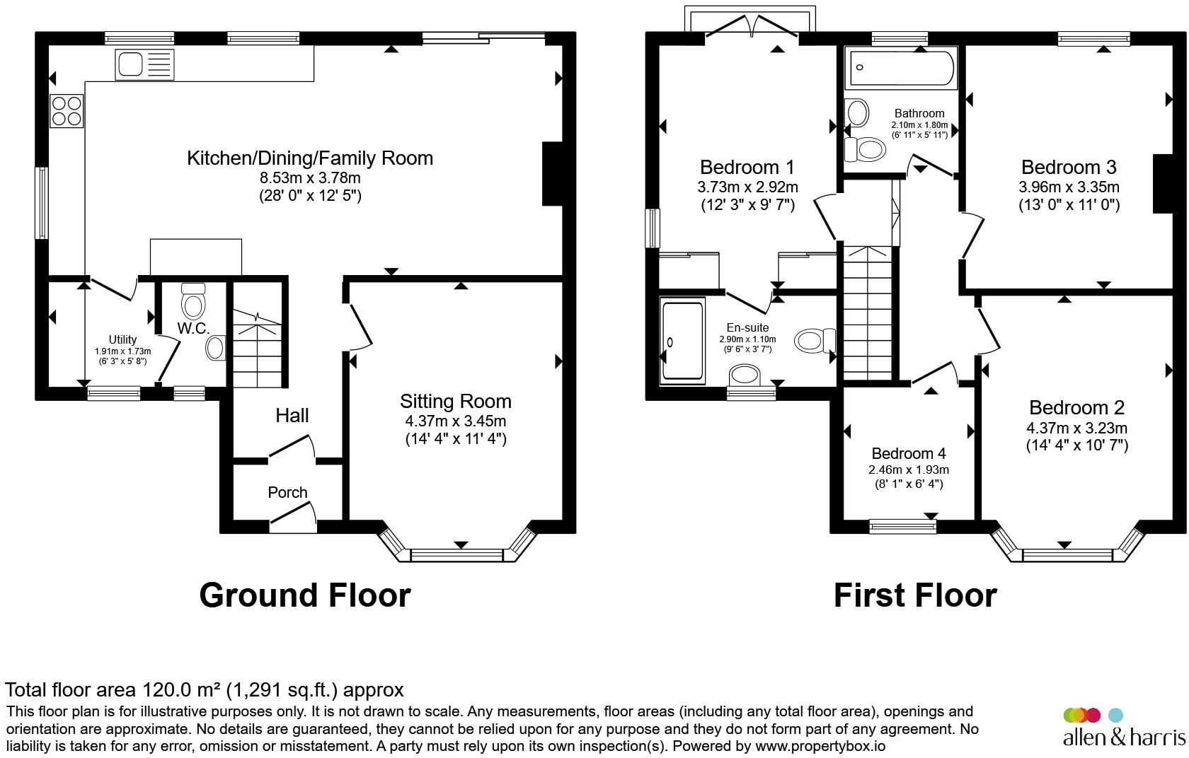 Robins Lane, FROME floorplan
