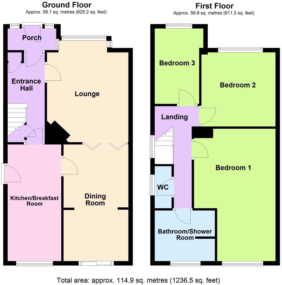 Klondyke Way, Asfordby floorplan