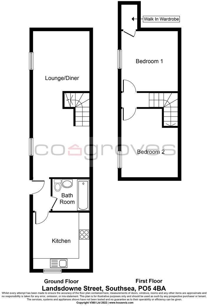 Lansdowne Street, Southsea floorplan