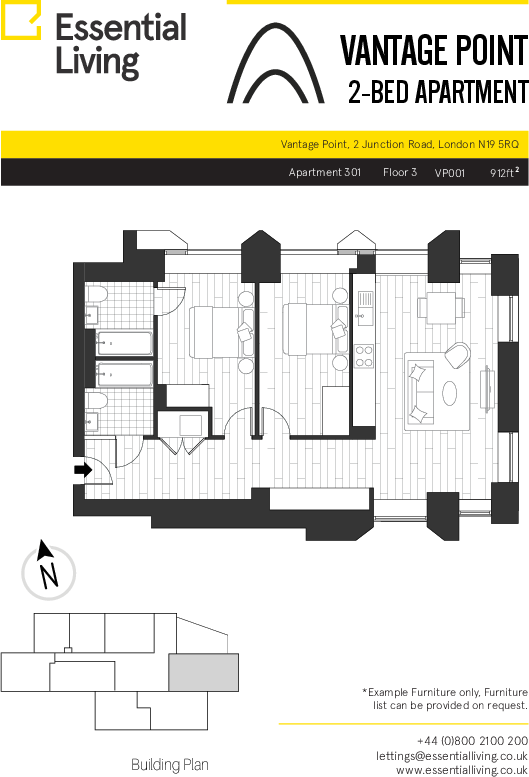 Vantage Point, Junction Road, Islington, London floorplan