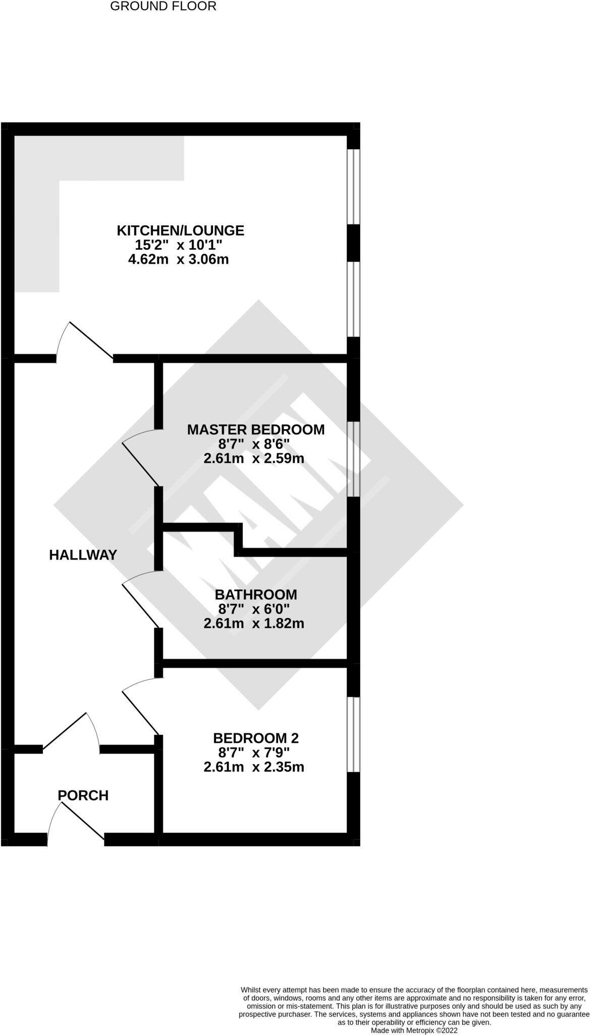 St. Nicholas Avenue, Gosport floorplan