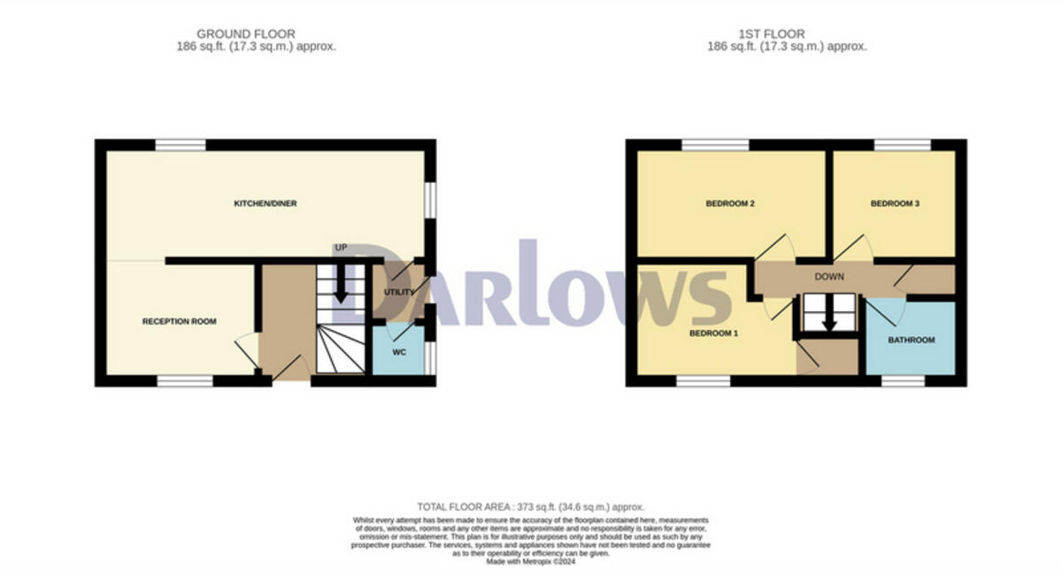 Porcher Avenue, Pontypridd floorplan