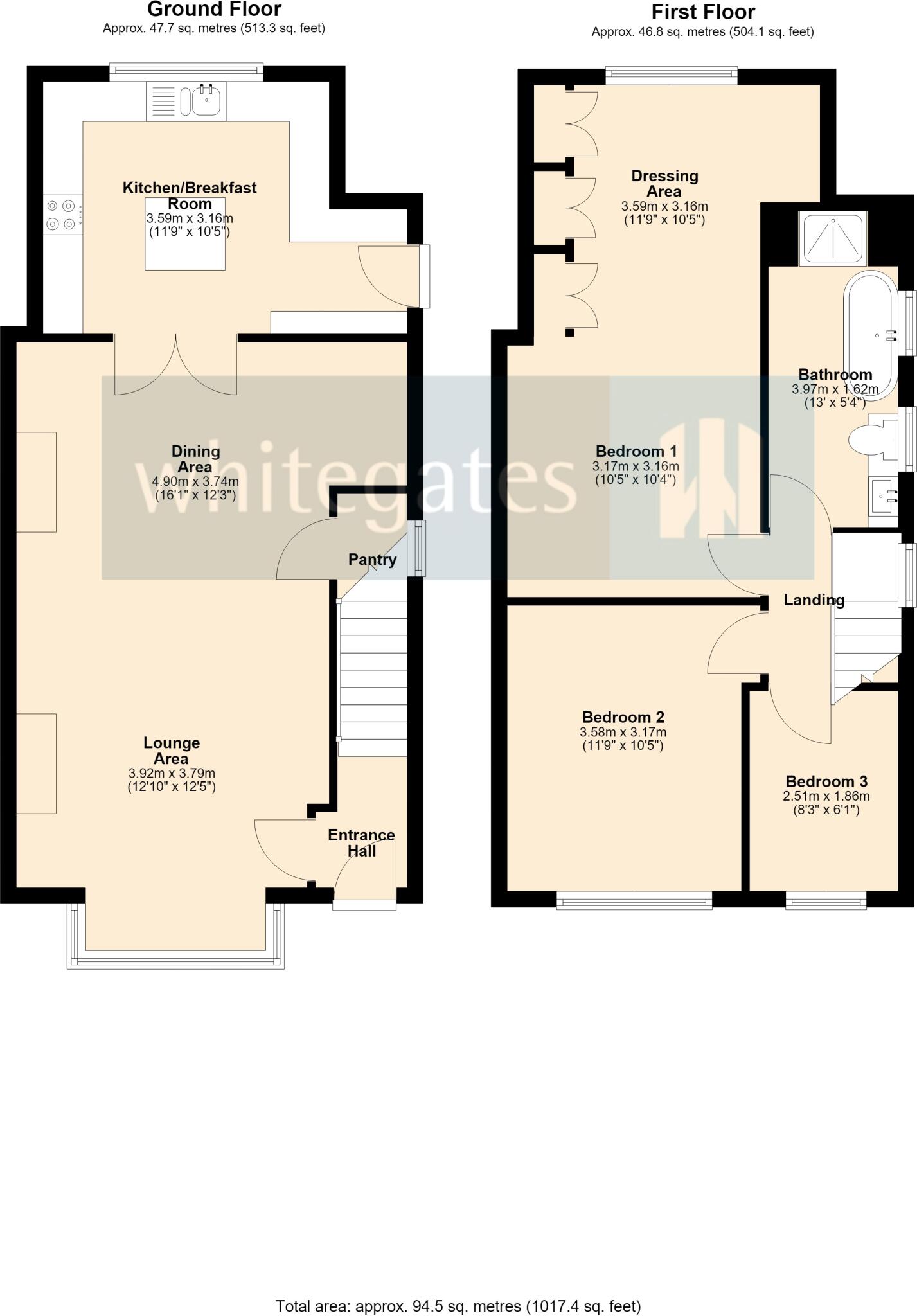 Wood Walk, Wombwell, S73 floorplan