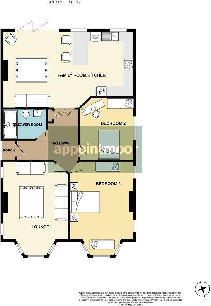 MOUNT AVENUE, Westcliff-On-Sea floorplan