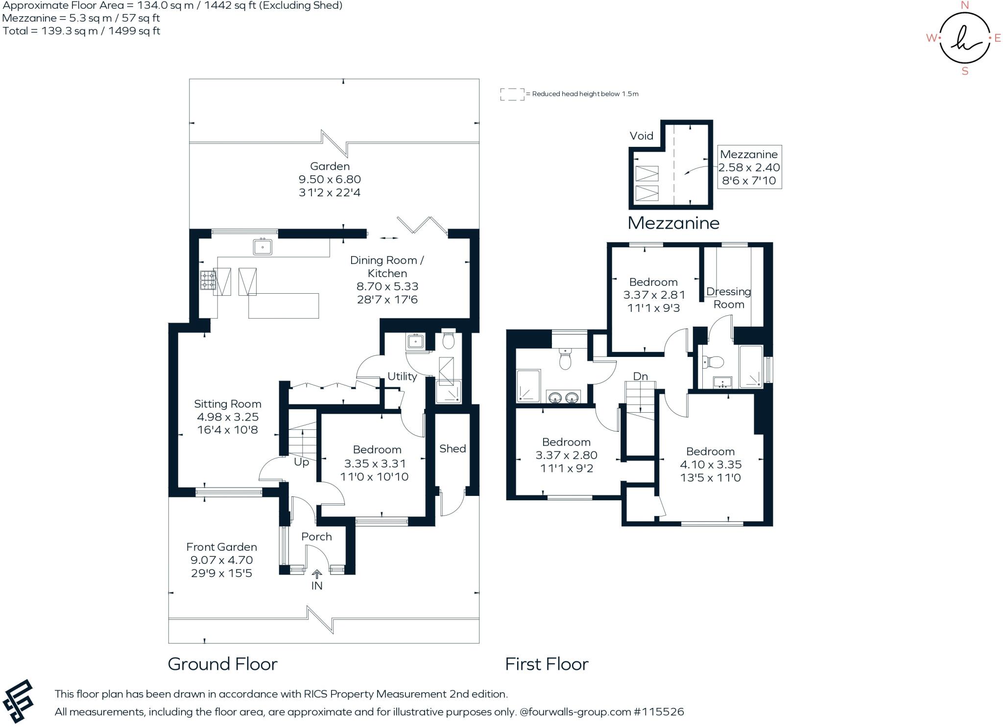 Connaught Road, Teddington, TW11 floorplan