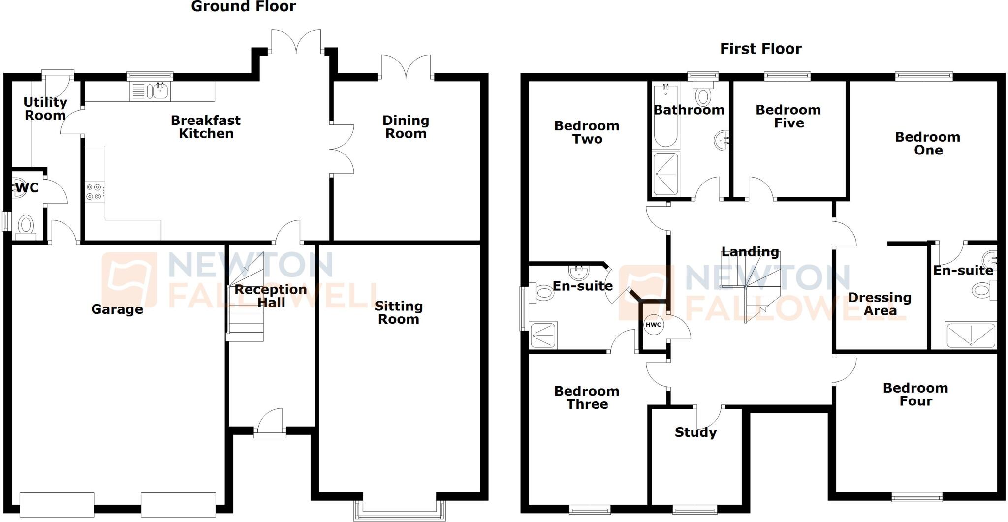 The Brambles, London Road, Retford, DN22 floorplan