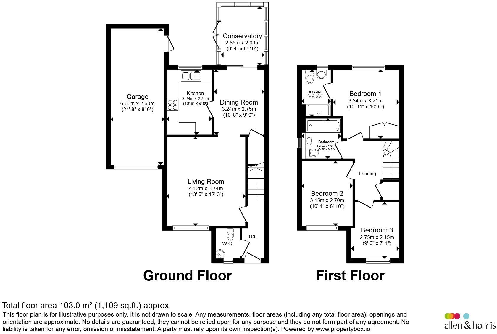 Rawthey Avenue, Didcot floorplan