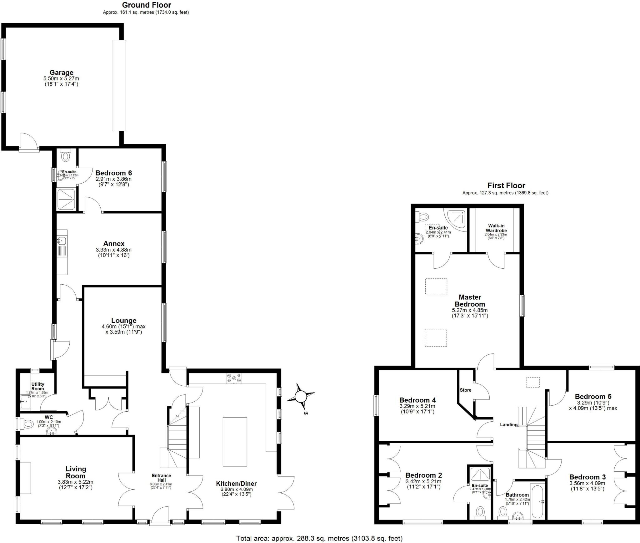 2 Birchwood Dell floorplan