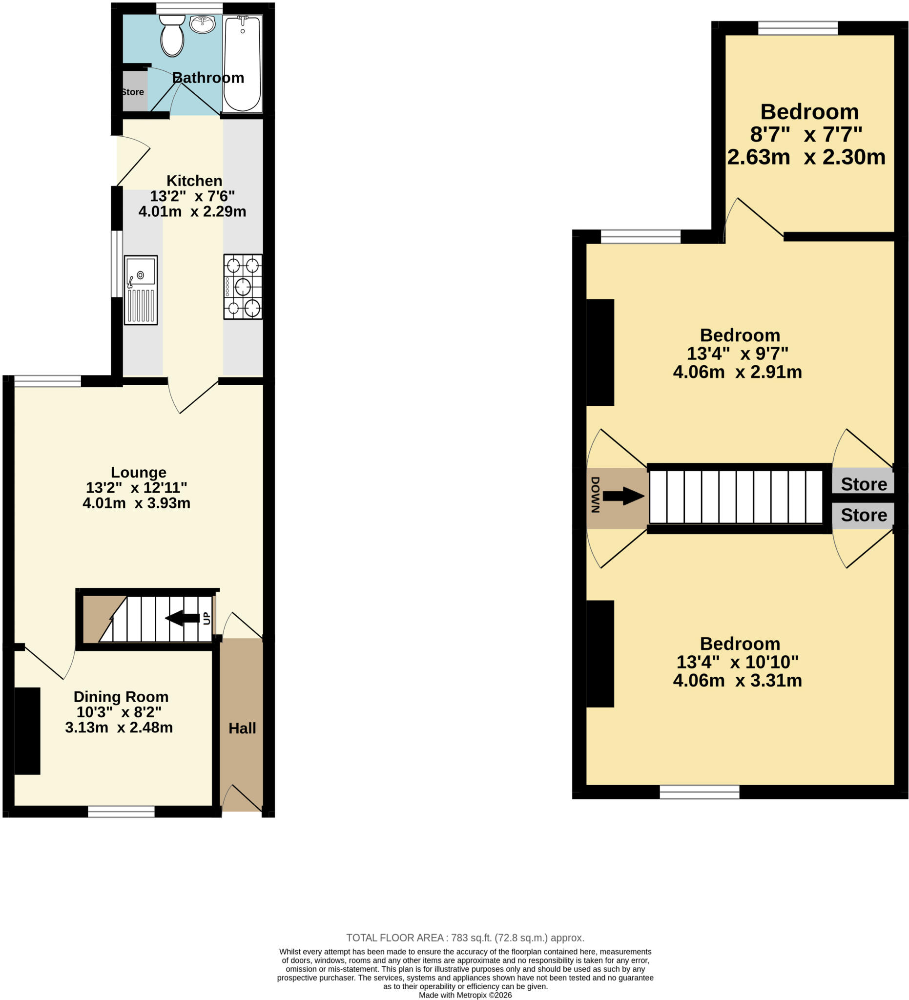 Riverdale Road, Canterbury, Kent, CT1 floorplan