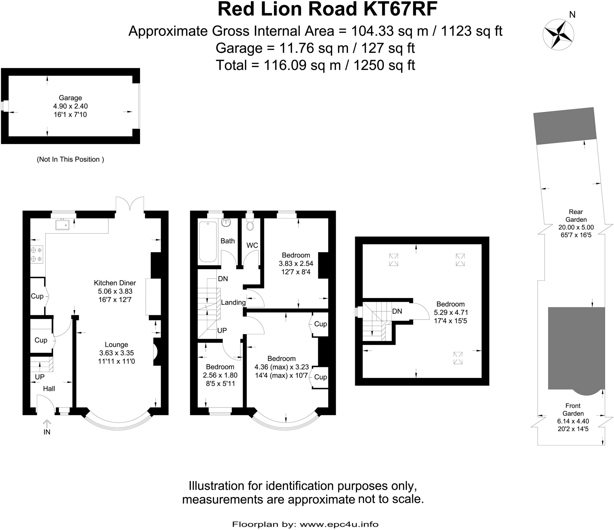 Red Lion Road, Surbiton floorplan