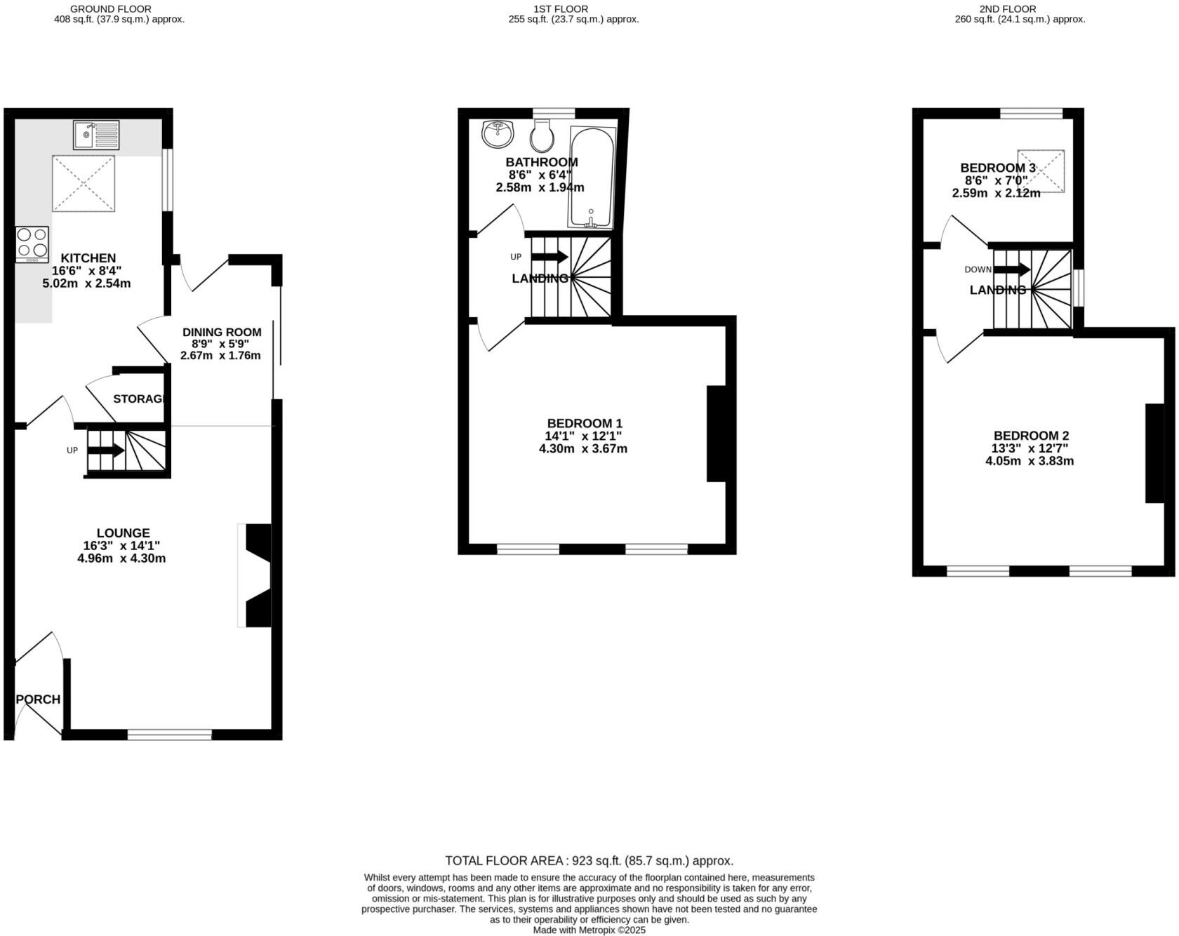 3 College Street, Ramsey, IM8 1JN floorplan