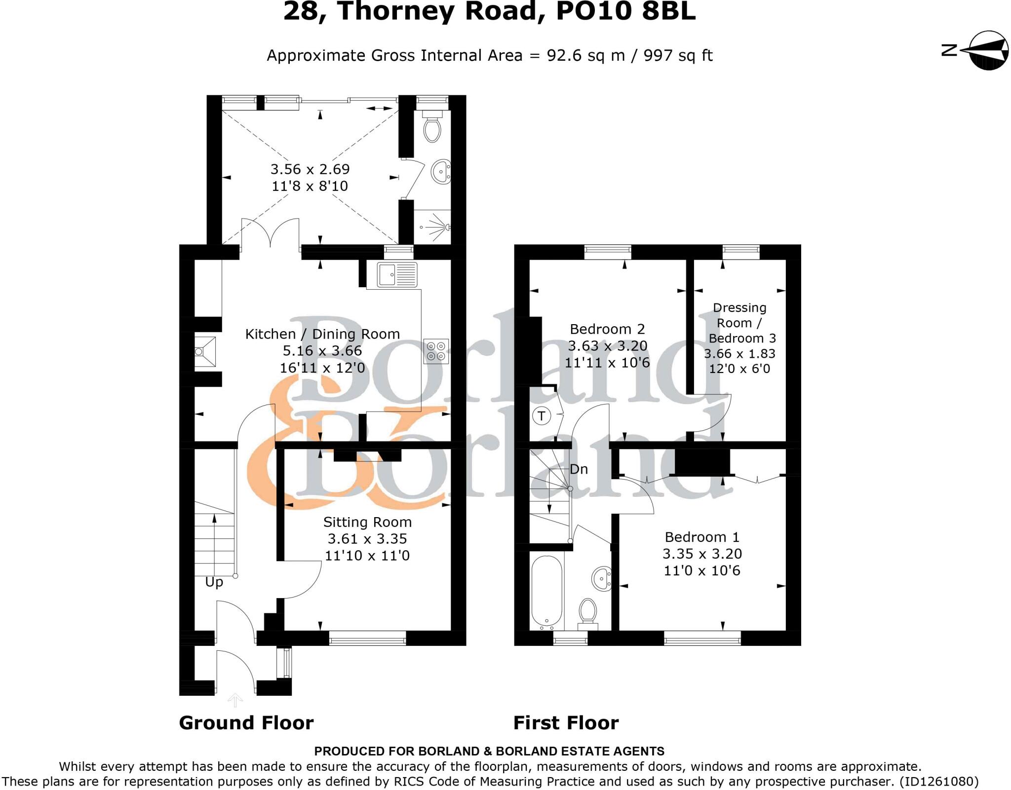 Thorney Road, Emsworth floorplan