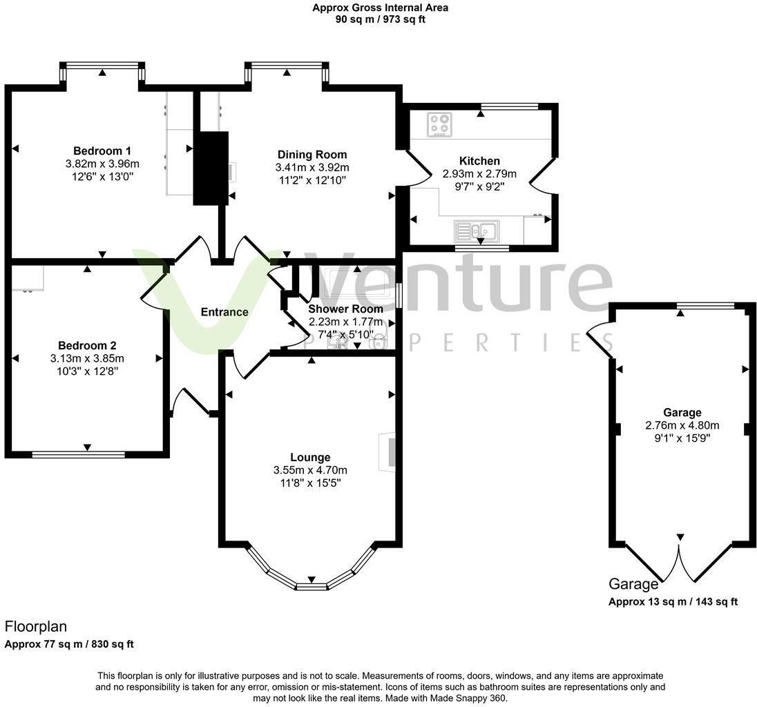 Draycote Crescent, Darlington floorplan