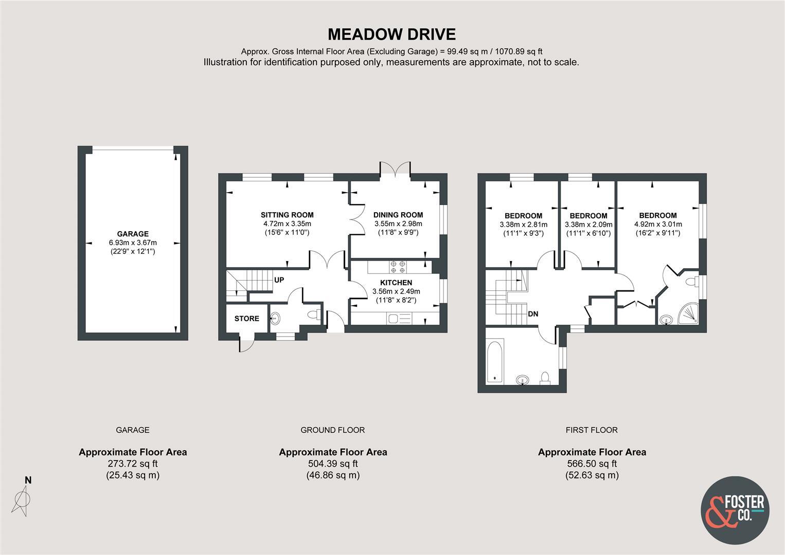 Meadow Drive, Henfield floorplan