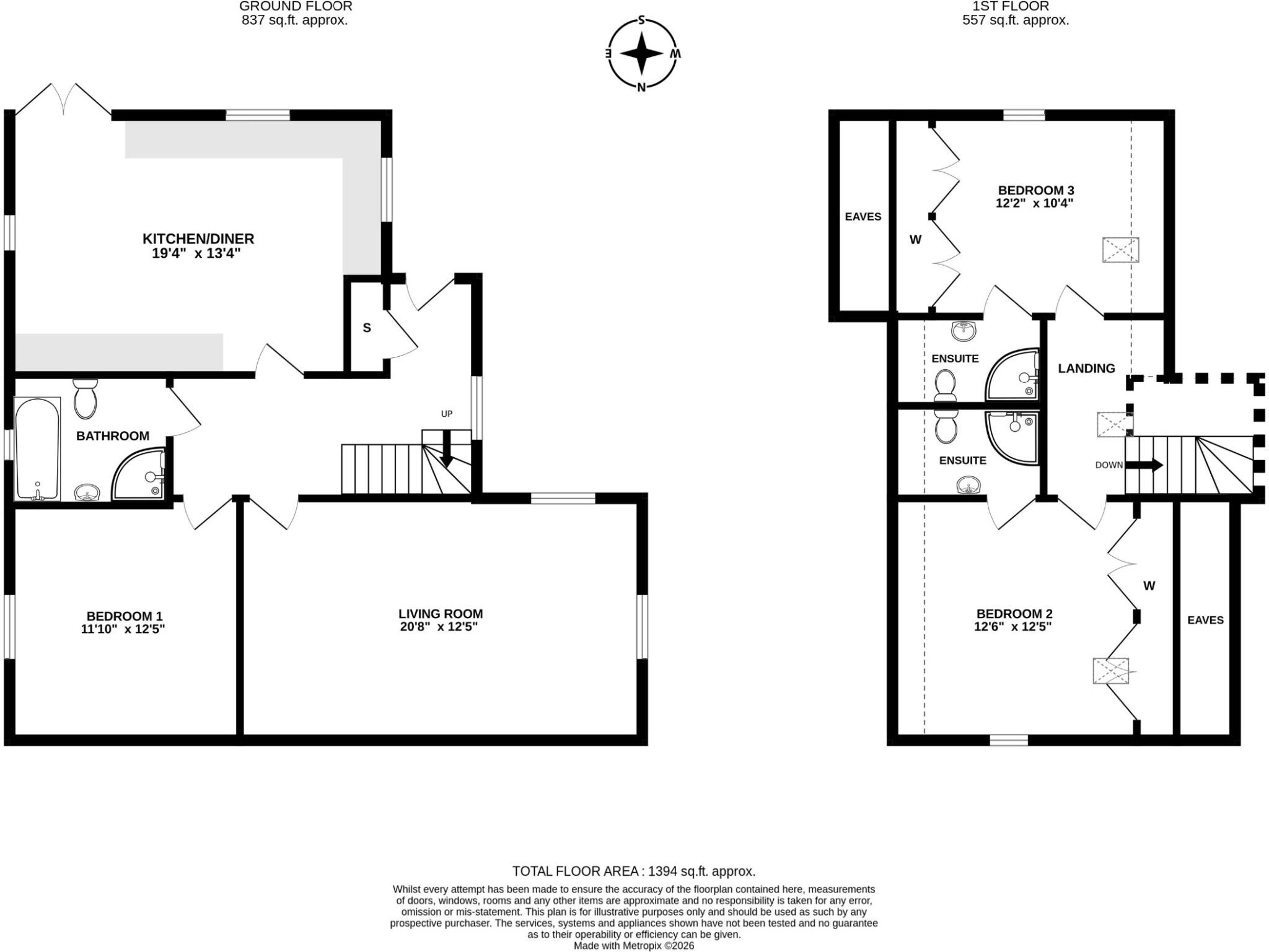 Merrick Close, Nursery Road, Ross-on-Wye floorplan