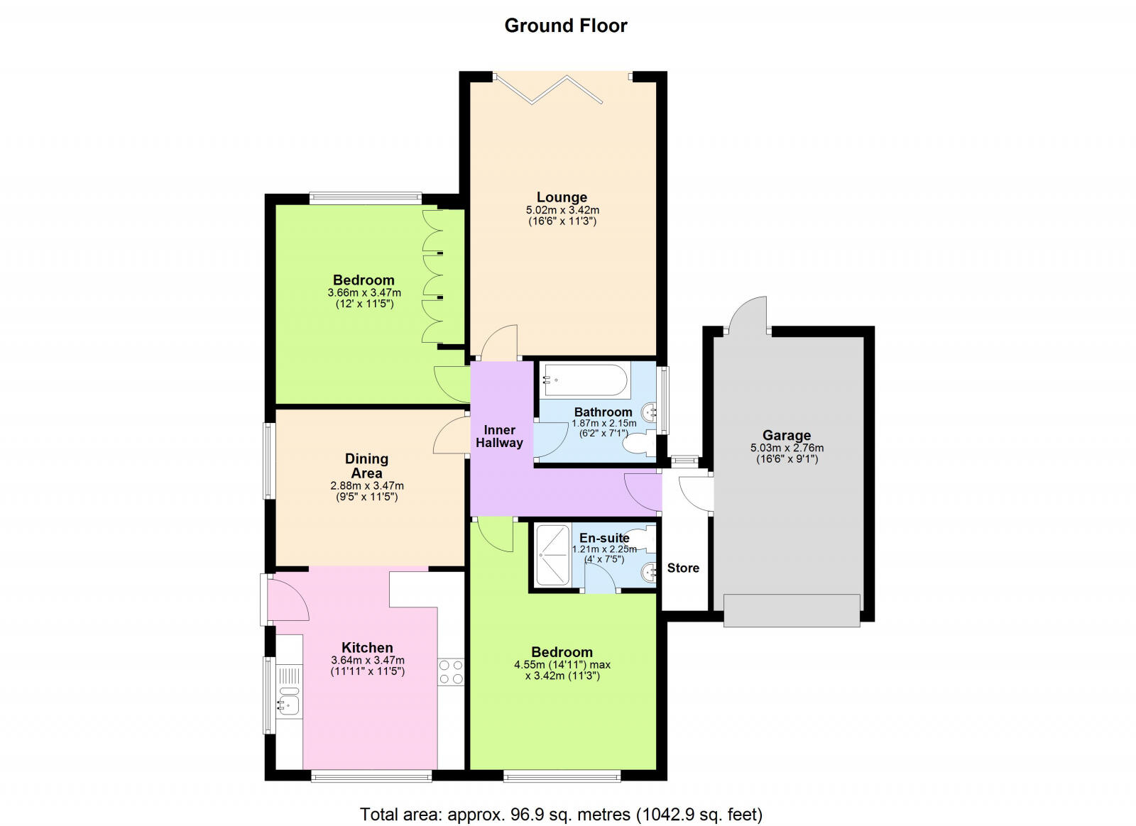 Lincroft Road, Hindley Green, Wigan, WN2 floorplan