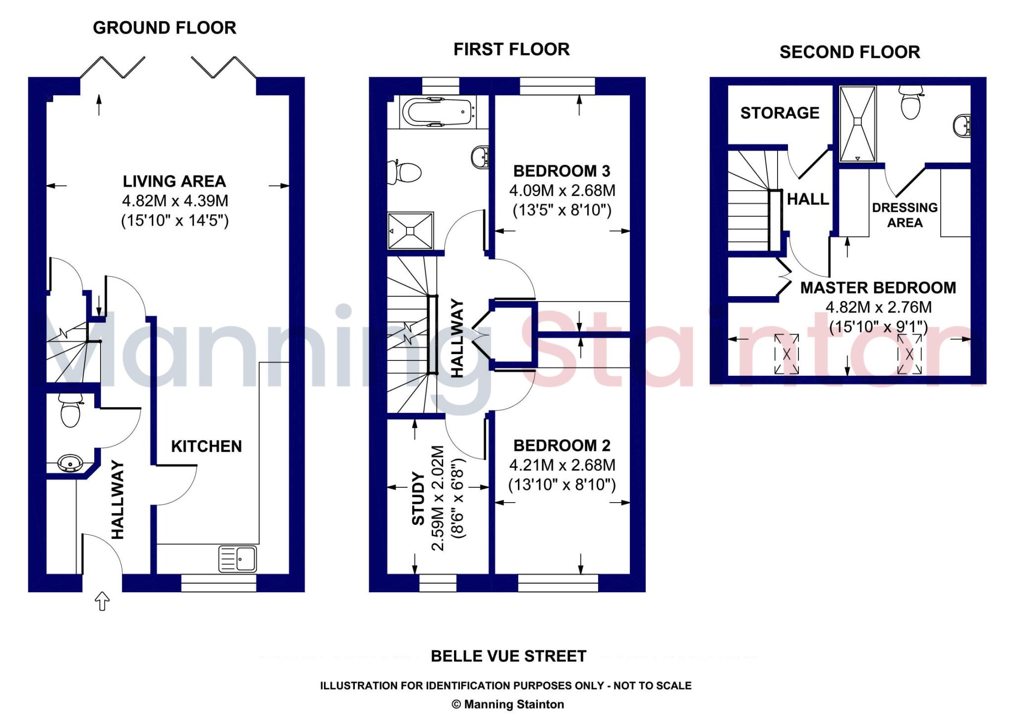 PLOT 1, Belle Vue Street, Batley, West Yorkshire floorplan
